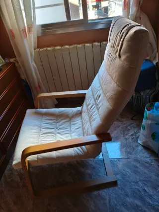 Sedia a dondolo Pello Ikea Beige