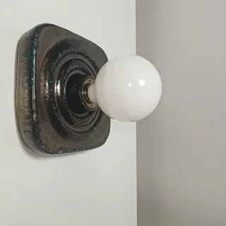 25CM APLIQUE PARED CERÁMICO 70S