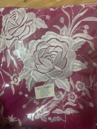 Manterol de flamenca bordado