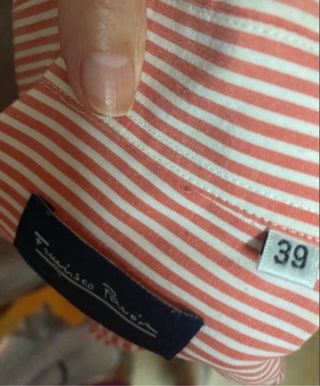 Camisa rayas Francisco Pavón