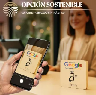 Supporto Google Reviews NFC Woodme