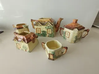 Conjunto Cerámica Inglesa Casas