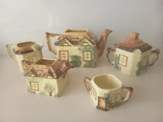 Conjunto Cerámica Inglesa Casas