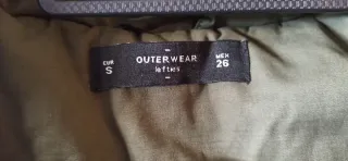 Parka verde militar con capucha