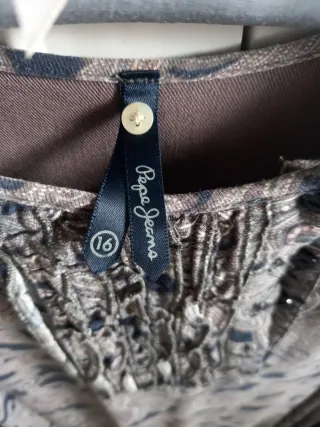 Vestido chica estampado