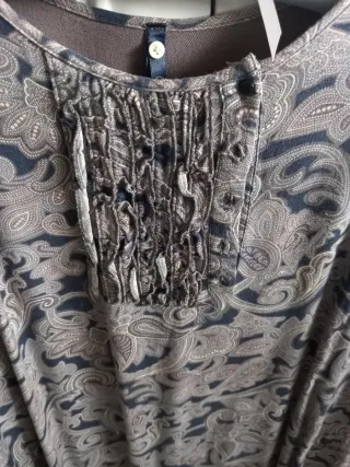 Vestido chica estampado