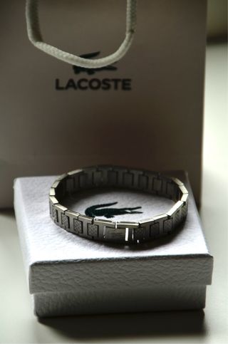 Pulsera Lacoste Plata