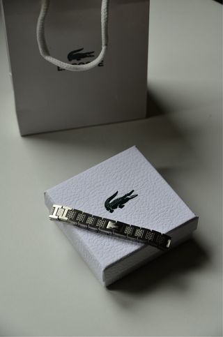 Pulsera Lacoste Plata