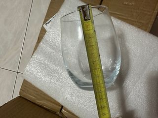 Set 6 Bicchieri Vetro Trasparente