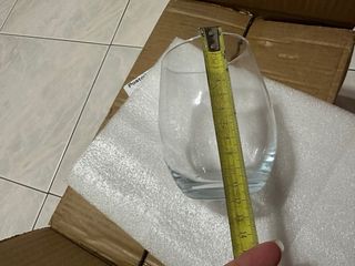 Set 6 Bicchieri Vetro Trasparente