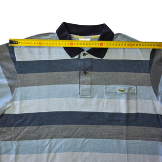 Polo Lacoste Rayas Talla L Hombre