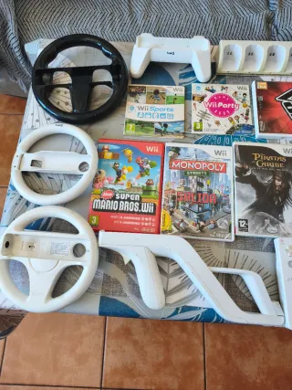 Consola Nintendo Wii Completa + Accesorios