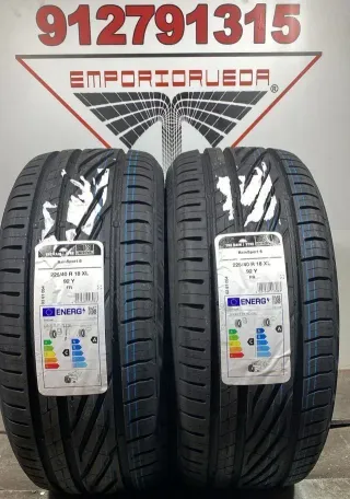 4UD 225 40 18 Y UNIROYAL RUEDA NUEVA YA MONTADA