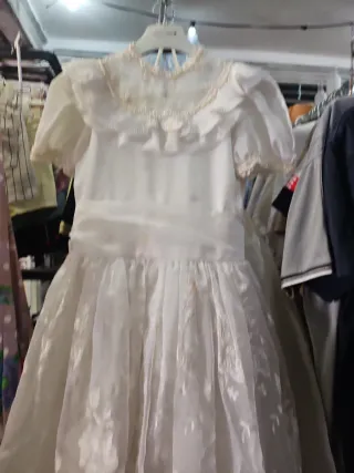 Vestido Comunión Vintage Años 80