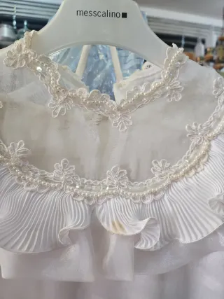 Vestido Comunión Vintage Años 80