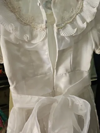 Vestido Comunión Vintage Años 80
