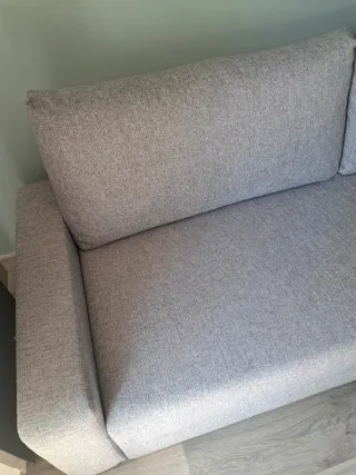 Sofá-cama 3 plazas gris Ikea GRÄVILKEN