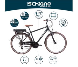 Bicicleta Eléctrica 250W. 28" Talla M.