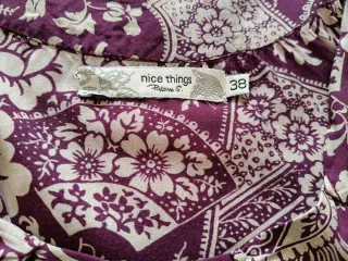 Vestido estampado Nice Things Talla 38