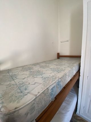 Litera madera pino con colchones 190x90