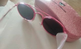 Óculos de Sol Chiara Ferragni Rosa e Preto