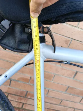 Bicicleta trekking  talla grande