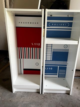 Muebles infantiles temáticos Bomberos y Policía