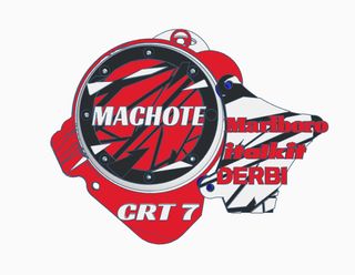 Tapa Rotor Derbi Personalizada Machote CRT 7