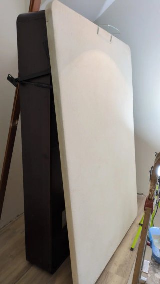 Canapé Madera 135x190 Nogal
