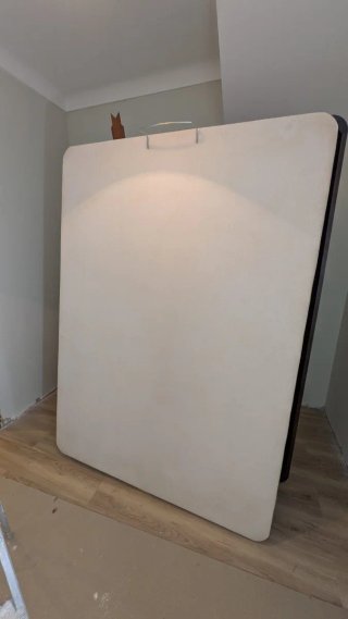 Canapé Madera 135x190 Nogal