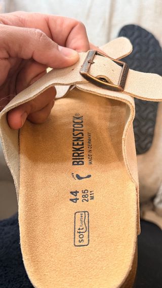 Sandalias Birkenstock Beige Talla 44
