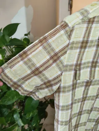 Camicia uomo a quadri MAS
