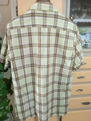 Camicia uomo a quadri MAS