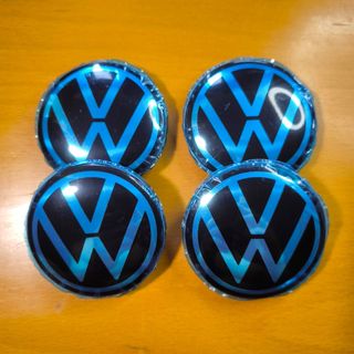 TAPABUJES VW 65mm · EMBLEMA LLANTAS VW NUEVO LOGO