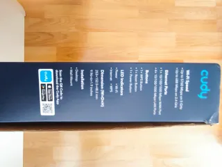 Router Cudy WiFi 7 BE6500 Doble Banda