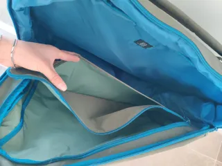 Bolsa grande ideal de viaje Misako verde militar