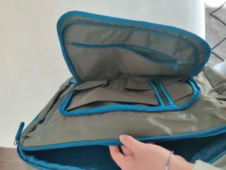 Bolsa grande ideal de viaje Misako verde militar