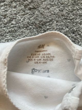 Bodies H&M bebé 2 uds.