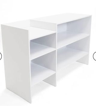 Mostrador blanco