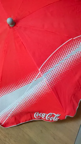 Sombrilla Coca-Cola Grande 190cm
