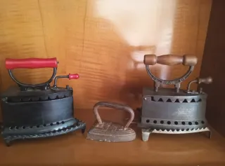 Planchas antiguas de carbón (Set de 3)