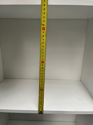 Estantería auxiliar blanca