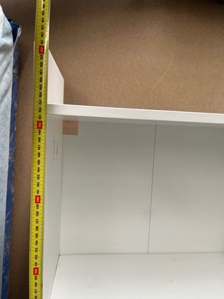 Estantería auxiliar blanca