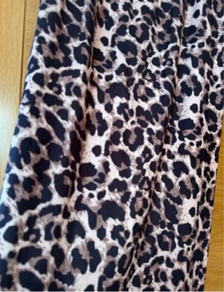 Falda larga estampado leopardo