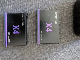 Hub Carga  con 2 Baterías Insta360 X4 313144