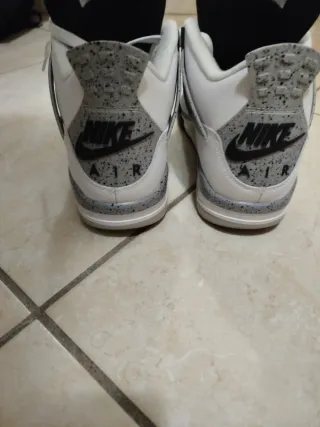 Jordan 4 White Cement