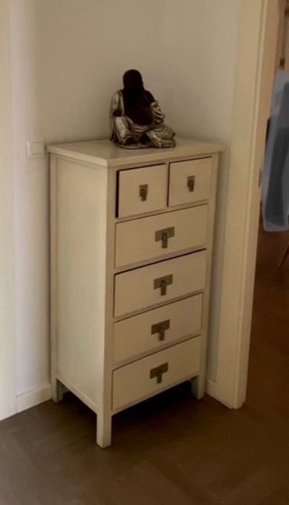 Mueble recibidor de madera