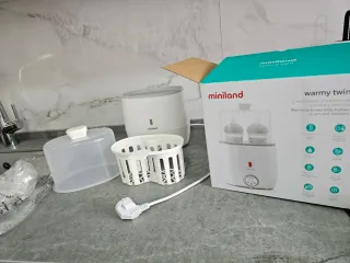 Calienta biberones doble Miniland WarMy Twin