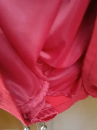 Vestido rojo Cortefiel talla L usado 1 vez, ancho