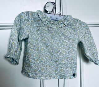 Ranita y blusa bebé niña
